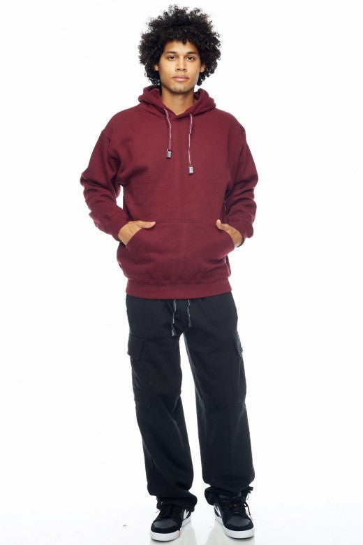 Pro- Club Heavyweight Hood, Talls Maroon - THE M.F OLDSCHOOL STORE