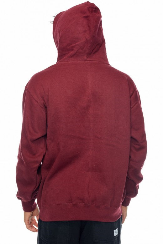 Pro- Club Heavyweight Hood, Talls Maroon - THE M.F OLDSCHOOL STORE