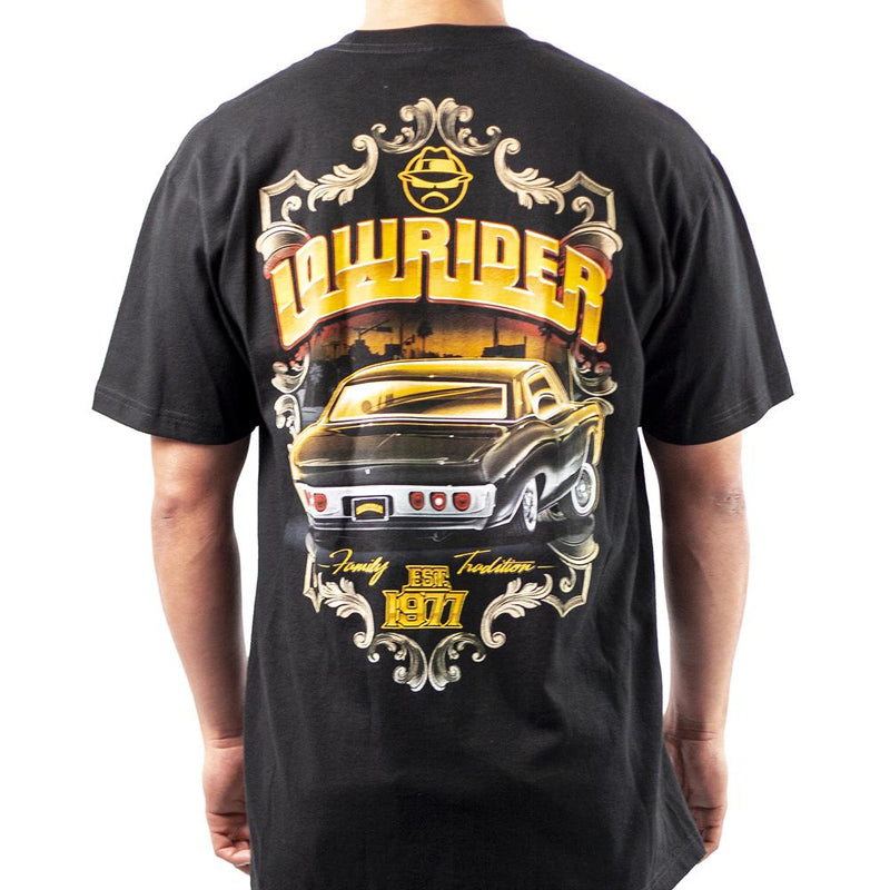 LOWRIDER  USA   BACKSIDE TEE