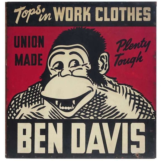 BEN DAVIS ORIGINAL SNAP FRONT CHORE COAT     BLACK - THE M.F OLDSCHOOL STORE