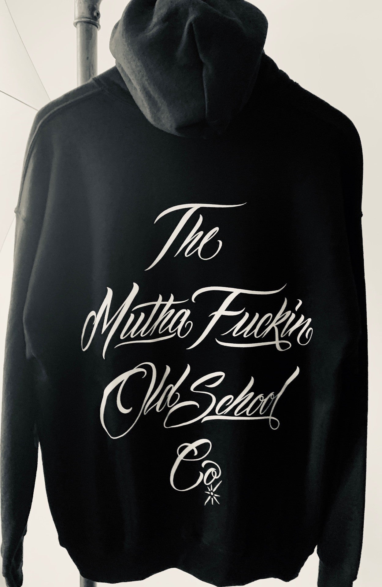 THE M.F OLDSCHOOL CO , Hooded sweatshirt, black - THE M.F OLDSCHOOL STORE